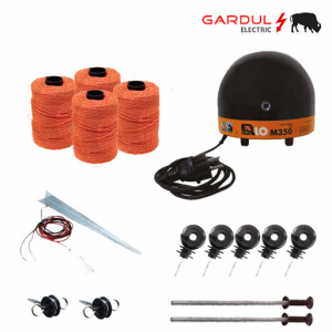 Kit gard electric M350 - 230V - 20km, 1000m-Kit-uri gard electric / animale 