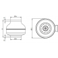 Ventilator centrifugal industrial aRd aRd Ø 100/ 290mc/h