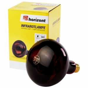 Bec infrarosu Horizont 250w Rosu