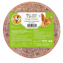 CHICK’A bloc de ciugulit păsări 600 gr