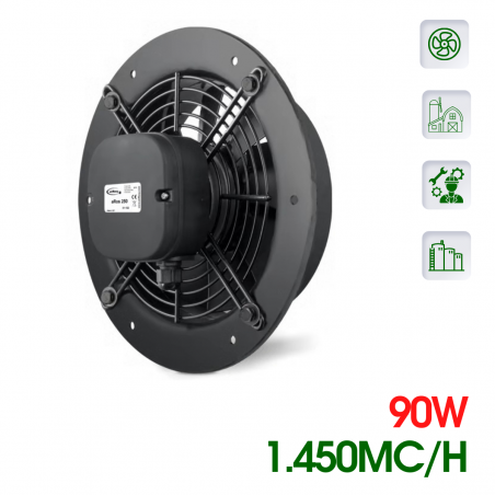 Ventilator industrial aRos Ø 250/ 1450mc/h