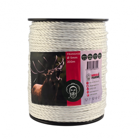 Franghie gard electric BASIC 5 mm (3x0.40) - 200m